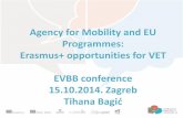 Agency for Mobility and EU Programmes: Erasmus+ ...evbb.eu/service/doc4download/2014... · Agency for Mobility and EU Programmes: Erasmus+ opportunities for VET . ... school education