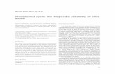 Choledochal cysts: the diagnostic reliability of ultra … et al - MP, 2016, 2 (2), 19... · MEDICINE PAPERS, 2016, 2 (2): 19–23 Choledochal cysts: the diagnostic reliability of