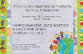 VI Congreso Argentino de Pediatría General Ambulatoria · etiologÍa: alcohol. ghb. marihuana. nitritos. hidrocarburos. monÓxido de carbono. benzodiacepinas. barbituricos. antipsicoticos.