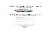 PASSIVE ACTIVITY LOSSES - Massachusetts Society …€¦ · Material participation 3 Vacation homes, condos ... Passive losses are deductible only up to ... Passive activity losses