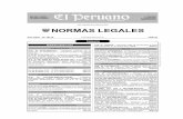 Normas Legales 20091028 - gacetajuridica.com.pe · selección la contratación y ejecución del reforzamiento del puente de acceso a las viviendas ubicadas en la zona del ... la caza