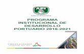 PROGRAMA INSTITUCIONAL DE DESARROLLO …apicampeche.com.mx/files/70_iv_2016_001_1nj60q7x.pdf · 1 PROGRAMA INSTITUCIONAL DE DESARROLLO PORTUARIO ADMINISTRACION PORTUARIA INTEGRAL