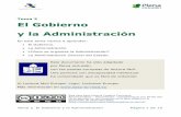 El Gobierno y la Administración - plenainclusion.org · cuando trabajan en una comunidad autónoma les llamamos Delegados del Gobierno. Hay 19 Delegados del Gobierno en España.