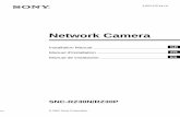 Network Camera - WebcamCenter.nlInstallation_Manual).pdf · Network Camera Installation Manual Manuel d’installation Manual de instalación GB FR ES ... Owner’s Record The model