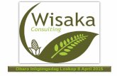 Obaro Inligtingsdag Loskop 8 April 2015en.obaro.co.za/wp-content/uploads/2015/05/Wisaka_consulting.pdf · • Insetkoste som gaan n groot besluit maak. • Koste bespaar waar jy kan.
