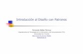 Fernando Bellas Permuyfbellas/teaching/pfc3/IntroPatrones.pdf · había documentado patrones en el ámbito de la arquitectura. ... Estructurar el software en 3 capas ... Patrón Data