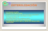 ESTERILIZACIÓN - BIBLIOTECA UPIBI Didactico... · INTRODUCCIÓN La esterilización es un proceso esencial : En la fabricación de cualquier producto destinado a la administración
