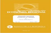 Dimensión espacial de la pobreza en Colombiabanrep.gov.co/docum/Lectura_finanzas/pdf/DTSER-54.pdf · 2013-06-18 · Dimensión espacial de la pobreza en Colombia Por: Gerson Javier