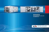 manejadoras de aire modulares - weger-air.com air solutions DIWER - es.pdf · 6 7 Filtraje y Puriﬁ cación del Aire Ventiladores - Motores Ventiladores Armamos nuestros equipos