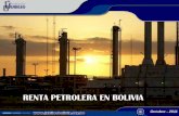 RENTA PETROLERA EN BOLIVIA - Inicio de la Red … · 2018-09-10 · Impuesto Directo a los Hidrocarburos 32% Total 50% Tipos de Contratos Petroleros Contrato de Operación ... Transporte