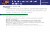 ITACA Universidad - i.edu.mx · entes del derecho, con una formación ética, profesional y multidisciplinaria, com- ... Derecho Procesal Civil I Derecho Administrativo II