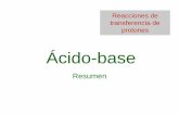 Ácido-base - Laboralfq's Blog | Nada vale la ciencia si … · 2015-03-22 · ... ácidos débiles (CH 3 COOH, HCN), bases fuertes (NaOH, KOH, Ba(OH) 2) y bases débiles (NH 3).