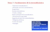 Tema 7: Fundamentos de la termodinámica - …mudarra.cpd.uva.es/goya/Intranet/pages/programas/fisica2/2015-2016/... · Tema 7: Fundamentos de la termodinámica ... La conductividad