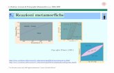 5. Reazioni metamorfiche - CORE · A. Rottura: Lezioni di Petrografia Metamorfica a.a. 2008-2009 “La Scienza come arte dell’approssimazione” (Luca Cavalli-Sforza” 5. Reazioni