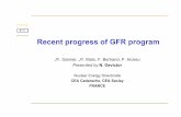 Recent progress of GFR program - IAEA Scientific … · Recent progress of GFR program JY. Garnier, JY. Malo, F. Bertrand, P. Anzieu Presented by N. Devictor NuclearEnergyDirectorate