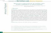Enero - Junio de 2012. Vol. 1, No. 1. / O. Bedoya et.al.repository.lasallista.edu.co/dspace/bitstream/10567/647/1/153-330... · alanina-aminotransferasa (ALT) (técnica de Reitiman