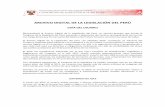 ARCHIVO DIGITAL DE LA LEGISLACIÓN DEL PERÚ · con rango de ley que forman parte del Sistema Normativo Peruano, ... del 2008 al 2011, ... Compendio de todas las constituciones que