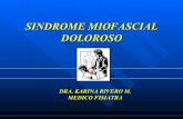 SINDROME MIOFASCIAL DOLOROSO · SINDROME MIOFASCIAL DOLOROSO Concepto: Se caracteriza por la presencia de áreas hipersensibles en el músculo esquelético y sus …