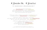 Quick Quiz - vive-les-maths.netvive-les-maths.net/QuickQuizR.pdf · Quick Quiz À maîtriser absolument! ... 3. par l’absurde ... Les formules de calcul les plus importantes pour