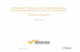 Federal Financial Institutions Examination Council (FFIEC ... · This AWS Federal Financial Institutions Examination Council (FFIEC) audit guide has been designed by AWS to guide