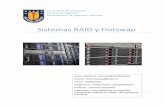 Sistemas RAID y Hotswap - udec.clhhormazabal/archivos/2.pdf · Los sistemas RAID y el concepto de Hotswap como herramientas informáticas en la ... Como objetivos general de esta