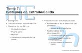 Tema 7: Sistemas de Entrada/Salida - Área de …atc2.aut.uah.es/~juani/documentos/capitulo7.pdf · interrupciones mediante controlador Un PIC (Programmable Interruption Controller)