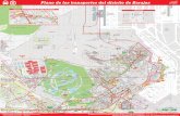 Plano de los transportes del distrito de Barajas - Andén 1 · aeropuerto t4 8 barajas 8 aeropuerto t1-t2-t3 8 8 campo de las naciones 8 casa de campo nuevos ministerios barrio de