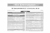 Cuadernillo de Normas Legales - gacetajuridica.com.pe · elaboración del Plan Maestro de Implementación de la Televisión Digital Terrestre ... 5 0 1 0,16$ Oﬁ cializan la “Semana