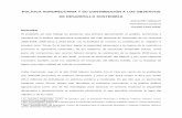POLÍTICA AGROPECUARIA Y SU CONTRIBUCIÓN A LOS …ru.iiec.unam.mx/3760/1/113-Guillén-Barboza-López.pdf · agropecuaria como una de las estrategias para alcanzar en primera instancia