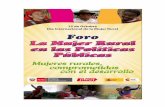 Foro - Video Conferencia “La Mujer Rural y Políticas ... · El Ministerio de la Mujer y Desarrollo Social en el marco del cumplimiento de la ... y de la participación ciudadana