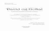 David og Goliat - AU Purepure.au.dk/portal/files/10498/David_og_Goliat.pdf · David og Goliat Bachelorafhandling af Kristian Sass-Petersen Side 3 af 44 ikke er tidssvarende. Dette