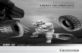 EDICIÓN MÉXICO LIBRO DE PRECIOS - llantasroyal.com.mx · LIBRO DE PRECIOS MICHELIN ... excelente flotación, estabilidad lateral y tracción para camiones articulados. •Huella