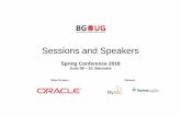 Sessions and Speakerswebsite.bgoug.online/upload/events_files/1142_Abstracts... · Management Institute (PMI ®), ... HRM; CRM; BPM; PM; DW and BI; GIS; CAD/CAM; Development ... Wolfgang