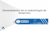 Generalidades de la metodología de desarrollo · Metodología Merise Metodologia Information Engineering Metodologia MAGERIT. Metodología de Análisis y Gestión de Riesgos de los
