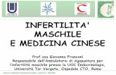 INFERTILITA' MASCHILE E MEDICINA CINESEgiovannafranconi.weebly.com/uploads/3/4/2/4/3424517/1_master_infer... · MASTER di MEDICINA TRADIZIONALE CINESE e FERTILITA’ 2010-2011 Infertilità