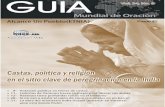 GMO Agosto 2015 - guiamundialdeoracion.org · trate de la Inquisición española con trasfondo católico, el gobierno islámico talibán en Afganistán, o el humanismo secular en