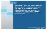 Protocolo de vigilância e resposta à ocorrência de ... · Protocolo de vigilância e resposta à ocorrência de microcefalia e/ou alterações do sistema nervoso central (SNC)
