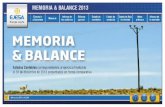  · Balance general Estado de resuttados MEMORIA & BALANCE, ... Luis Gonzalo Palacios Vásquez Mariano López Bustos Hugo Gaido FWael Salas Cox Rubén Bravo Mgrmri&s 2013 . ... GESTIóN