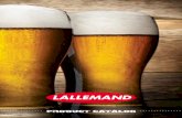 PRODUCT CATALOG - Cooperativa Agrária Agroindustrial · Lallemand Brewing is a business of Lallemand Inc., the privately held Canadian company specializing in the research, development,