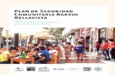 Plan de Seguridad Comunitaria Barrio Bellavista 30 Medidas ... · mental para apoyar a los municipios y a las instituciones responsables de la seguridad para aportar en la generación