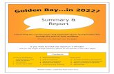 Summary & Report - gbwct.org.nz · Summary & Report Concerning the current issues and potential futures facing Golden Bay ... Joe Bell Community Board Milnthorpe Kathy Hindmarsh Horticulturalist