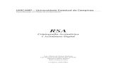 RSA - Criptografia Assimetrica e Assinatura Digitalbraghetto.eti.br/files/Trabalho Oficial Final RSA.pdf · Índice RSA – Criptografia Assimétrica e Assinatura Digital Página