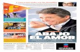 ABAJO EL AMOR - excelsior.com.mx · yo recibo un papel de la Anda ... bregas y le solicitó la obra para llevarla de gira. ... las decisiones de la productora Fela Fábregas, quien