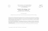SWI-Prolog 3 - cs.ucr. teodor/public/cs181/prolog/PDFmanual.pdf · PDF fileXPCE is used at SWI for the development of knowledge-intensive graphical applications. As SWI-Prolog became