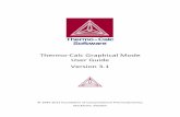 Thermo-Calc Graphical Mode User Guide Version 3 · Thermo-Calc Graphical User Guide Version 3.1 5 1.3 Program overview The Thermo-Calc software architecture consists of modules that
