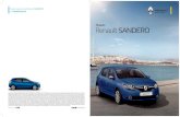 AF Catalogo Renault SANDERO 20,5x26 cm · SANDERO SANDERO SANDERO RENAULT . SANDERO REM . 15:55 . x1000— 40 km/h \ Olli . Vavegación A ustes Driving Ec02 Multimedia Telefono 15:5
