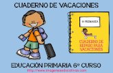 CUADERNO DE VACACIONES - imageneseducativas.com · educaciÓn primaria 6º curso cuaderno de repaso para vacaciones 6 ...
