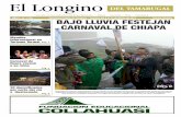 AÑO 4 - N° 1.704 BAJO LLUVIA FESTEJAN CARNAVAL DE …diariolongino.cl/wp-content/uploads/2017/03/tamarugalmarzo6.pdf · Semanario Región de Tarapacá - Semana del 6 al 12 de Marzo