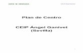 Plan de Centro CEIP Ángel Ganivet (Sevilla) · Compensación horaria del horario de obligada ... la que se regula el Programa de Gratuidad de los Libros de texto ... aprueba el Plan