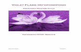 Violet Flame Hooponopono.draft2 - Ascension NOW!anow.org/files/Violet Flame Hooponopono - July 2012.pdf · Ascension NOW! 7/14/2012 Violet Flame Violet Flame Ho’oHo’oHo’opono